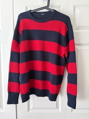 Brandy Melville Sweater Navy and Red